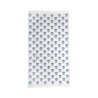 Рушник Lotus Home Pestemal - Skull 90*160 denim