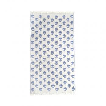 Рушник Lotus Home Pestemal - Skull 90*160 denim
