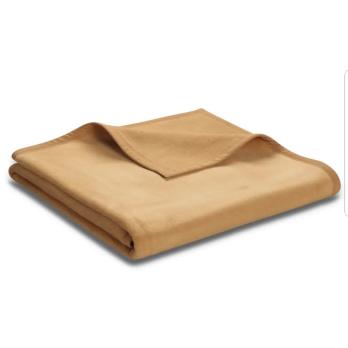 Плед BIEDERLACK Unicolour CAMEL