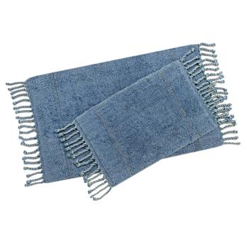 Набір килимків Irya -Palorna denim синій 60*90+40*60