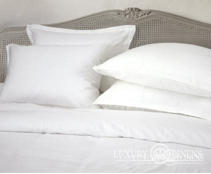 Комплект Постільноі Білизни LUXURY LINENS Cecilia Tencel White 100% Тенсел