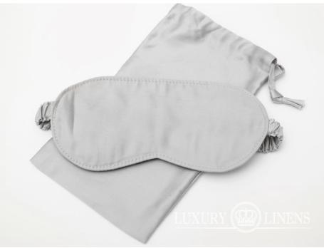 Маска Для Сну Luxury Linens light Gray