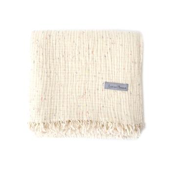 Покривало Lotus Home -Joflim muslin natural sunset 200*220