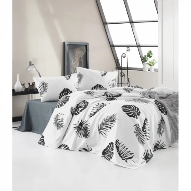 Покривало піке Lotus Home Perfect Camilla, біле