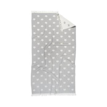 Рушник Lotus Home Pestemal - Star 90*160 grey сірий