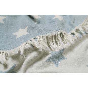 Рушник Lotus Home Pestemal - Star 90*160 teal блакитний