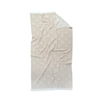 Рушник Lotus Home Pestemal - Anchor 90*160 бежевий