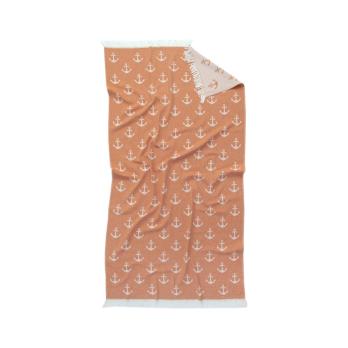 Рушник Lotus Home Pestemal - Anchor 90*160 orange оранжевий