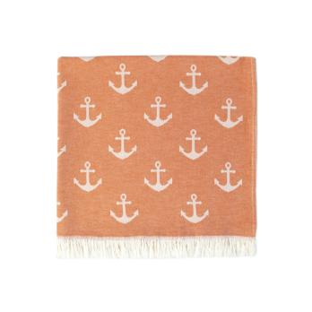 Рушник Lotus Home Pestemal - Anchor 90*160 orange оранжевий