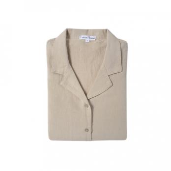 Домашня сорочка Lotus Home - Bruma бежевий