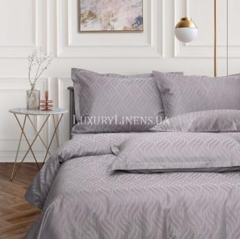 Постільна білизна LUXURY LINENS Jacguard My Love 2 GRAY