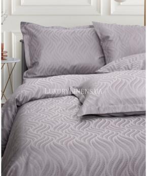 Постільна білизна LUXURY LINENS Jacguard My Love 2 GRAY