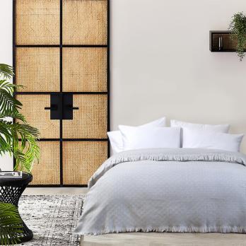 Покрывало Lotus Home - Roina gri серый 220*240