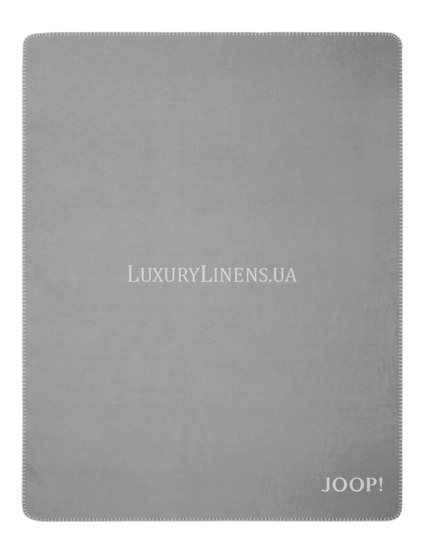 Плед JOOP Uni-Doubleface 150x200 GRAPHIT-RAUCH 59%бавовна/35%акрил/6%поліестер