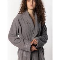Халат махровый Lotus Home - Nella grey