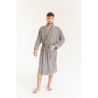 Халат махровый Lotus Home - Nella grey