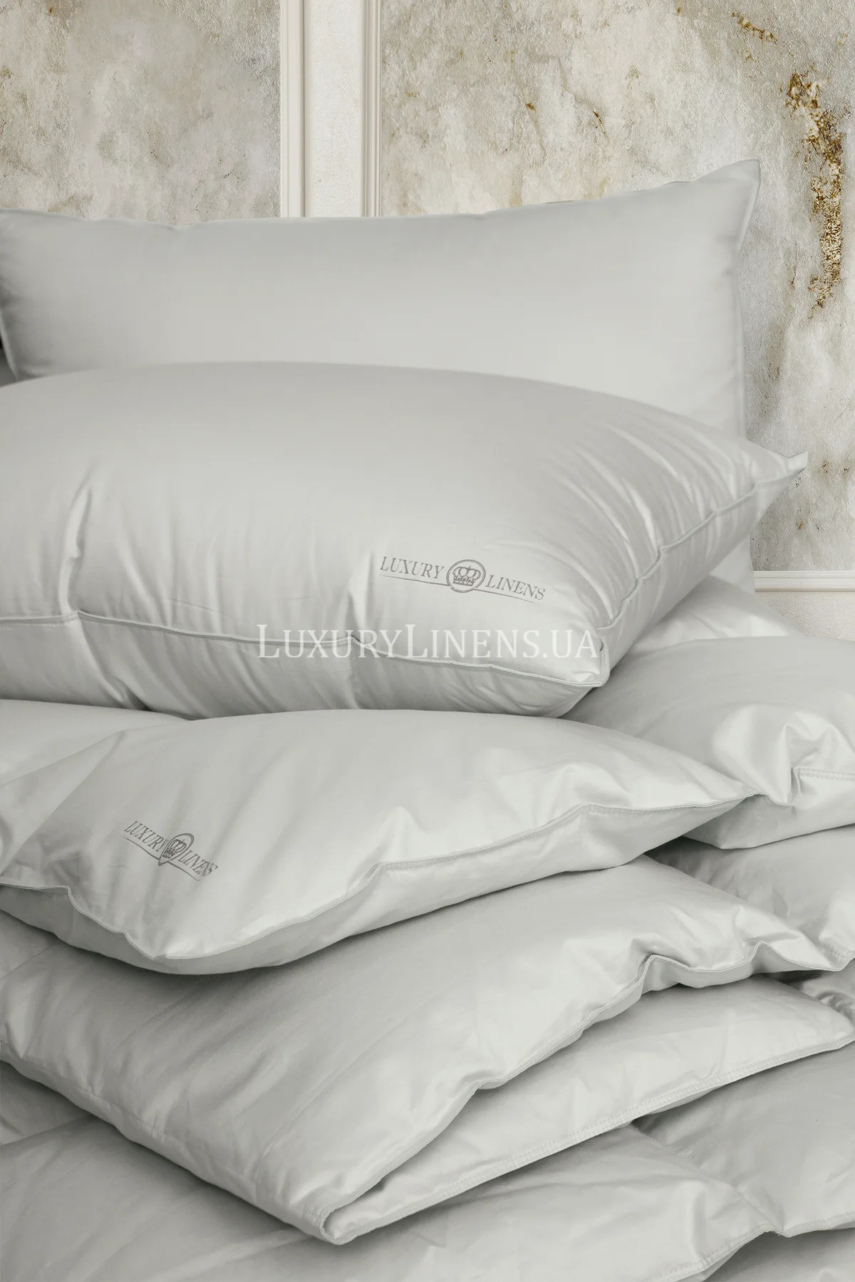 Пухова Ковдра Luxury Linens Silver Medium