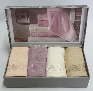 Набір рушників Maison Dor Alice 4 шт. 30х50 см
