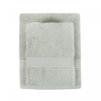 Рушник махровий Lotus Home - Grand soft twist green зелений 90*150