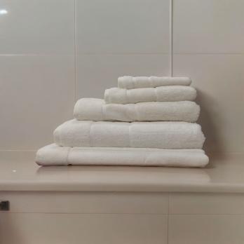 Рушники LUXURY LINENS Borromeo white