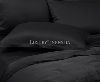 Постільна білизна LUXURY LINENS Cecilia Tencel Black 100% тенсел