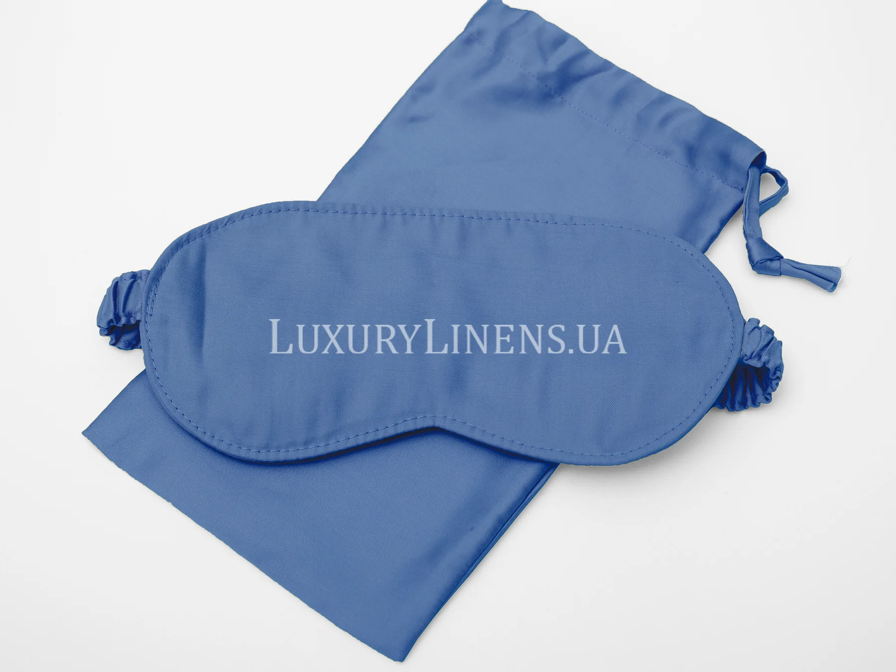 Маска для сну Luxury Linens єгипетська бавовна Indigo
