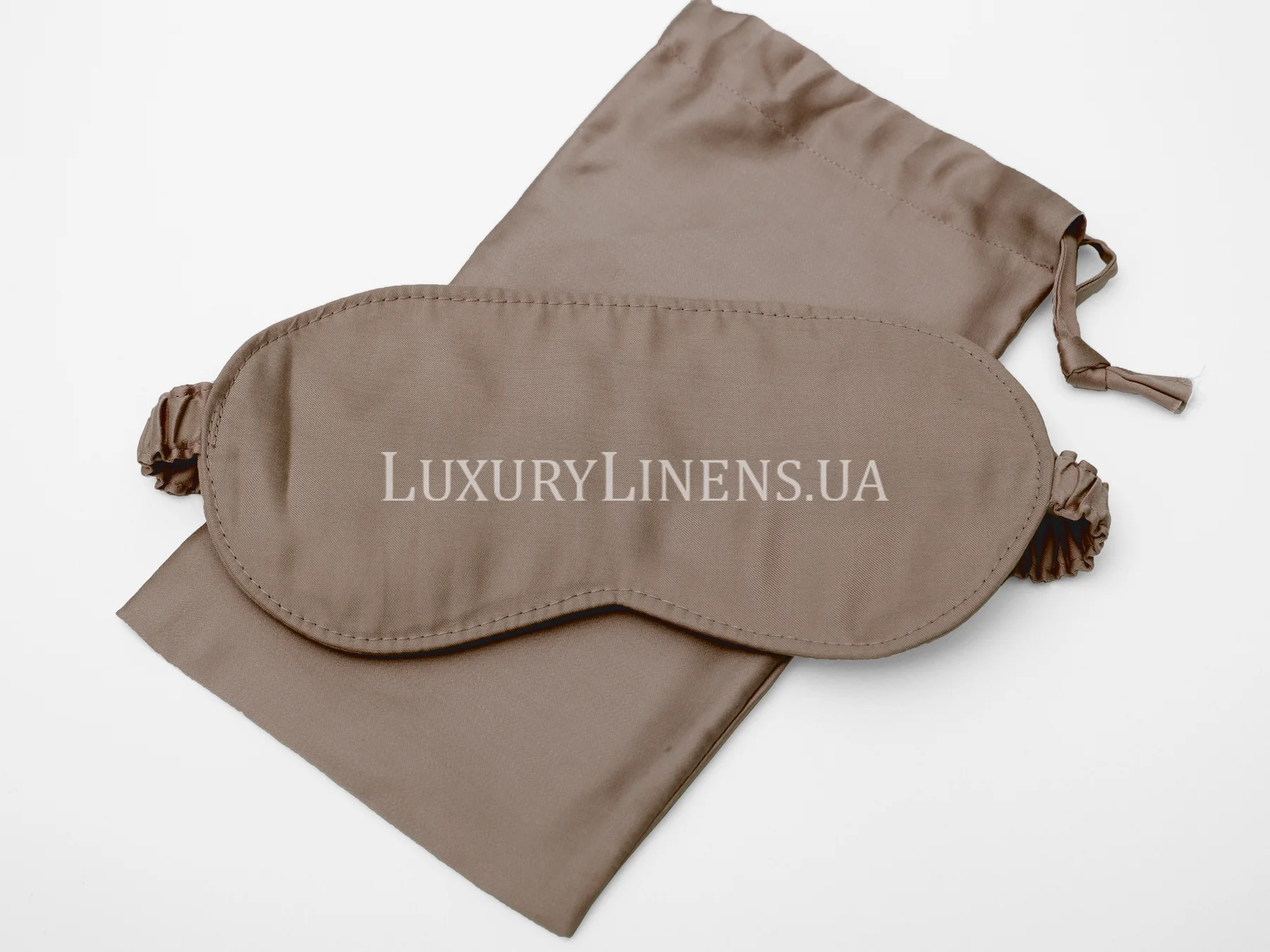 Маска для сну Luxury Linens єгипетська бавовна Chokolate