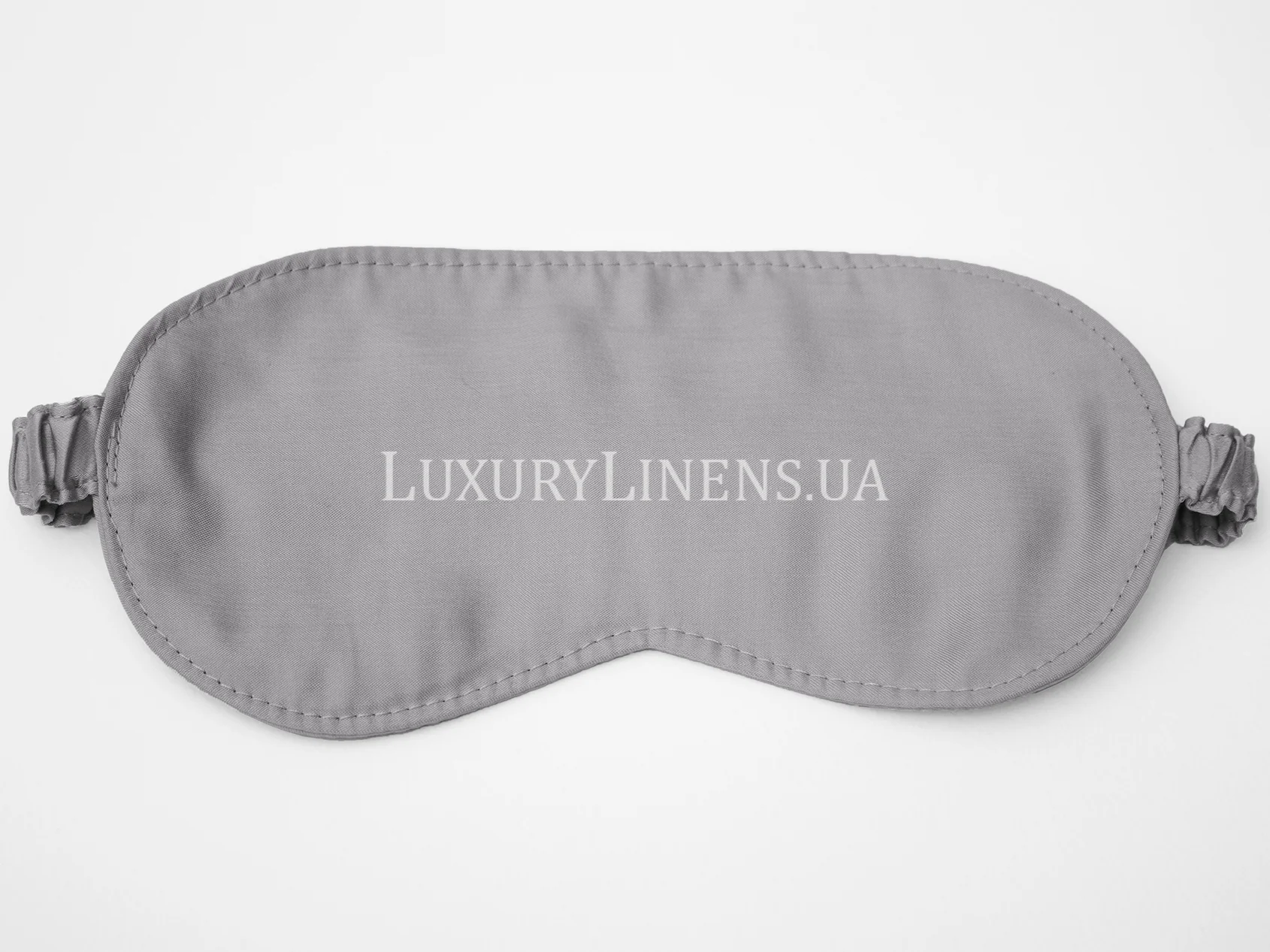 Маска для сну Luxury Linens єгипетська бавовна Dark gray