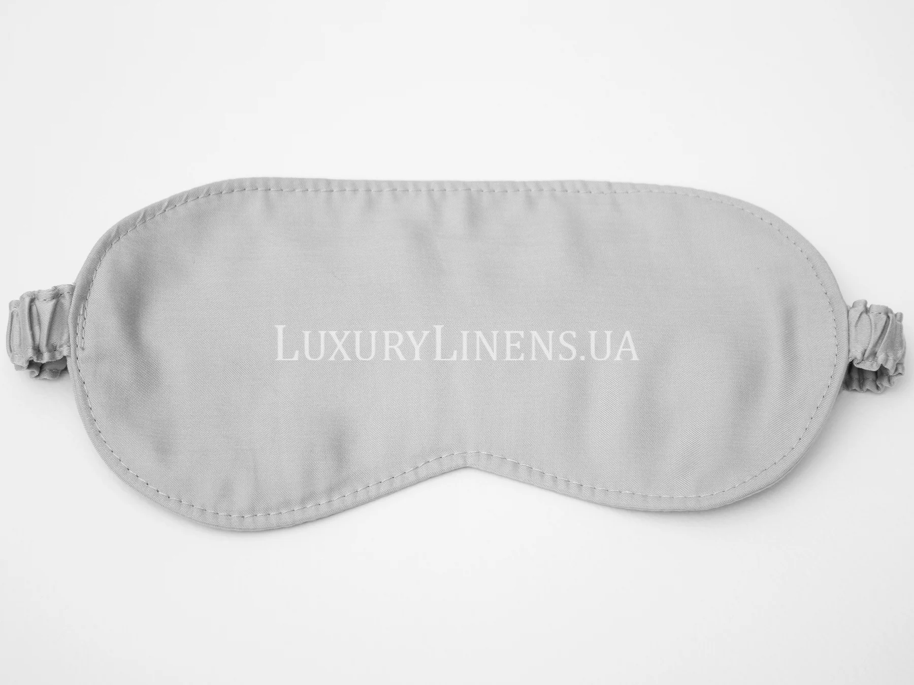 Маска для сну Luxury Linens єгипетська бавовна Light gray