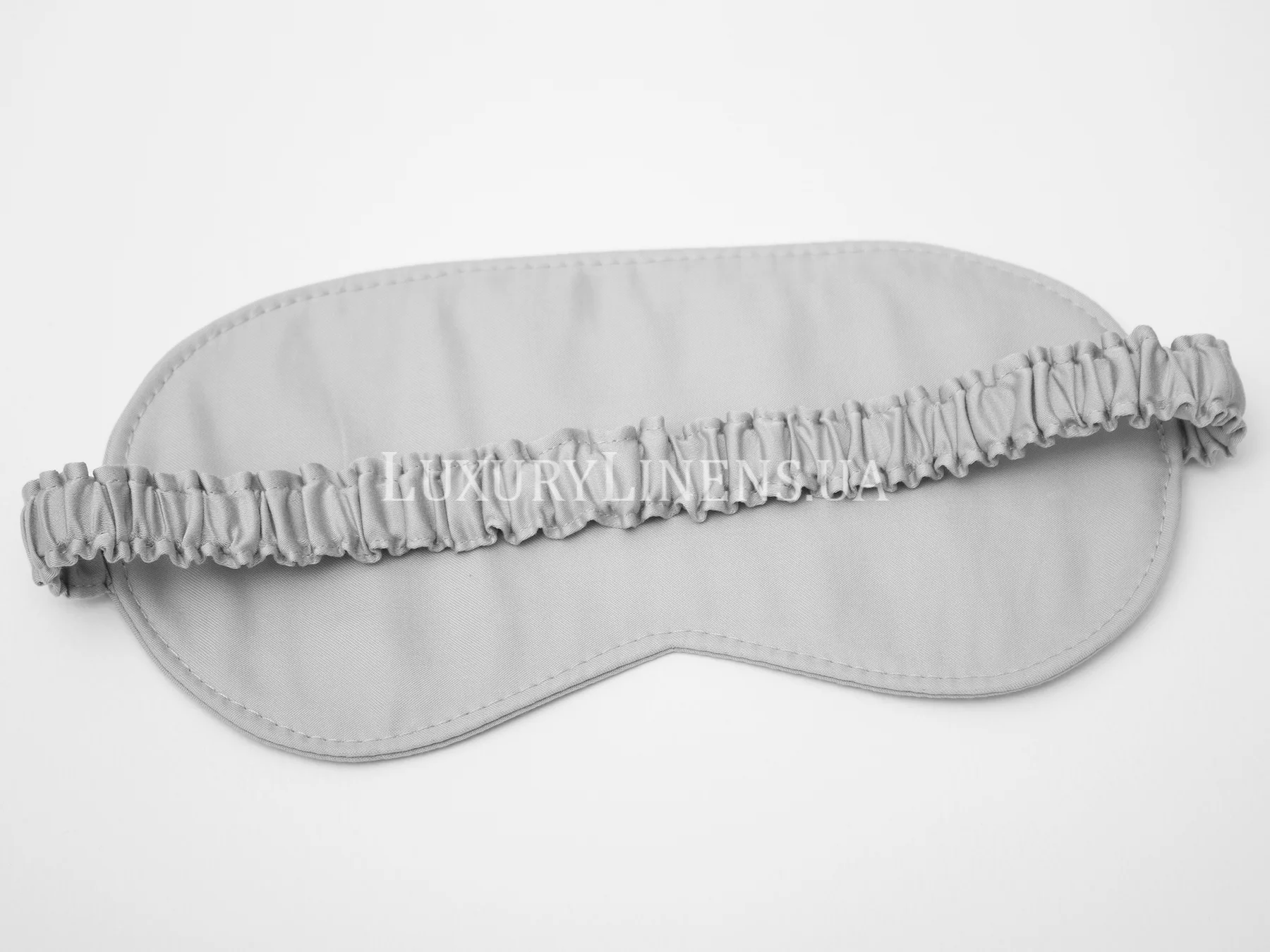 Маска для сну Luxury Linens єгипетська бавовна Light gray