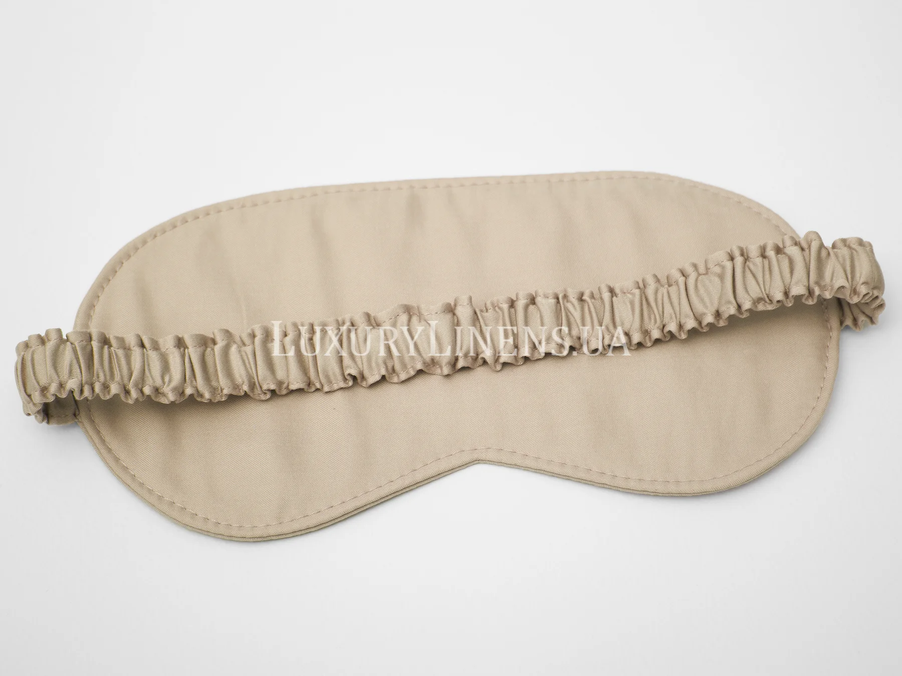 Маска для сну Luxury Linens єгипетська бавовна Beige