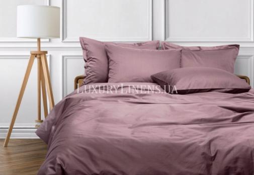 Постільна білизна LUXURY LINENS Premium 2 200*220/260*270/50*70-4 ROSE 100% єгипетська бавовна,