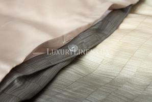 Постільна білизна LUXURY LINENS Teofilo BEIGE 100% тенсел