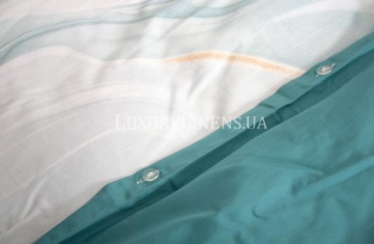 Постільна білизна LUXURY LINENS Alonso TURQUAZ 100% єгипетська бавовна 500ТС,