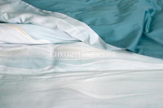 Постільна білизна LUXURY LINENS Alonso TURQUAZ 100% єгипетська бавовна 500ТС,