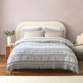 Покривало Lotus Home - Hanya gri сірий 190*225