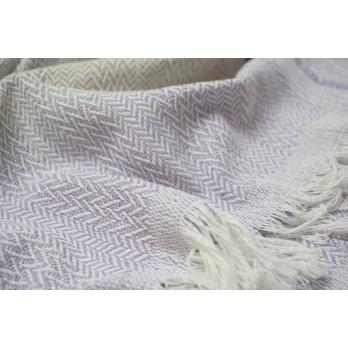 Покривало Lotus Home - Lagos бузковий/сірий 230*240