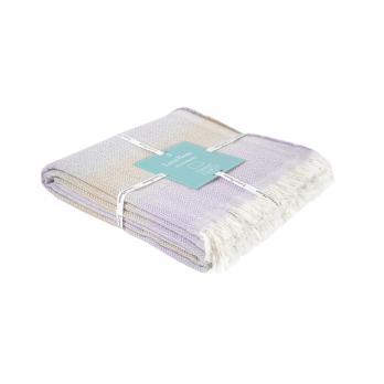 Покривало Lotus Home - Lagos бузковий/сірий 230*240