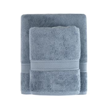 Рушник махровий Lotus Home - Grand soft twist denim денім