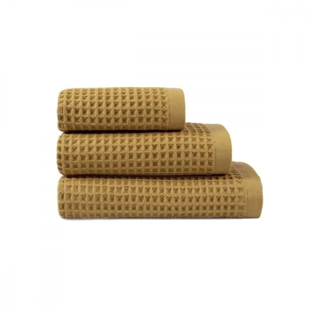 Рушники Lotus Home - Waffle mustard гірчичний