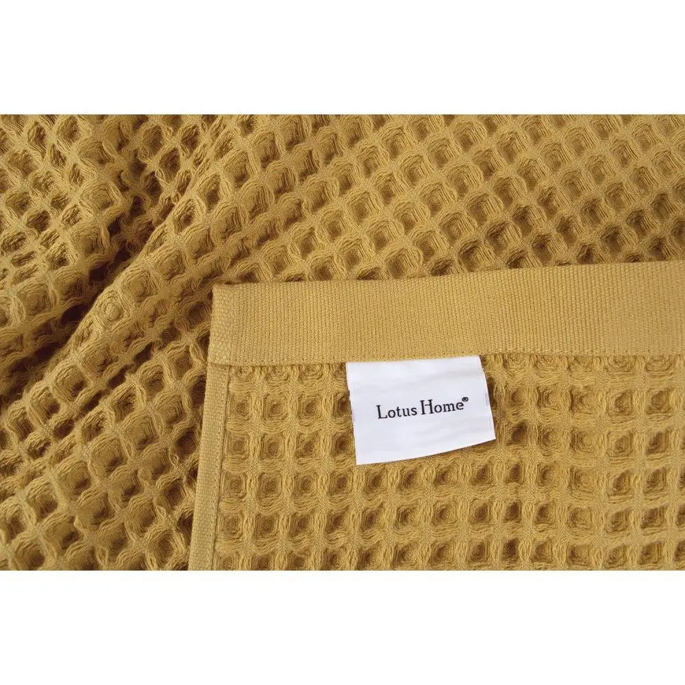 Рушники Lotus Home - Waffle mustard гірчичний