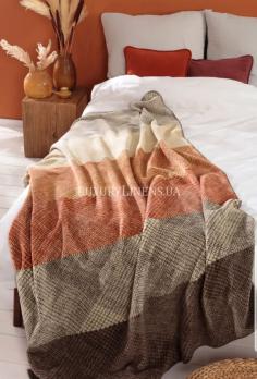 Плед BIEDERLACK Wohndecke 150x200 CROSSBRED 58% бавовна/38% акрил/7% поліестер