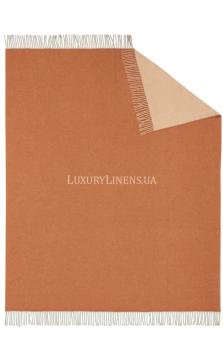 Плед BIEDERLACK Plaid 490 GR 130x170 HENNA-SAND 80%вовна/20%кашемір