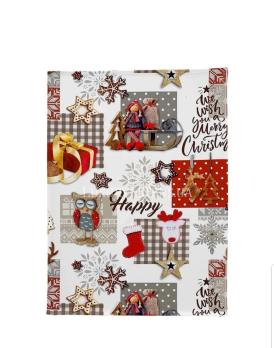Набір рушників для кухні NAF NAF Haive Xmas 50x70-2 50-UNICO 100% бабовна