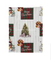 Набір рушників для кухні NAF NAF Holly Jolly 50x70-2 50-UNICO 100% бабовна