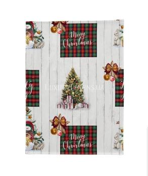 Набір рушників для кухні NAF NAF Holly Jolly 50x70-2 50-UNICO 100% бабовна