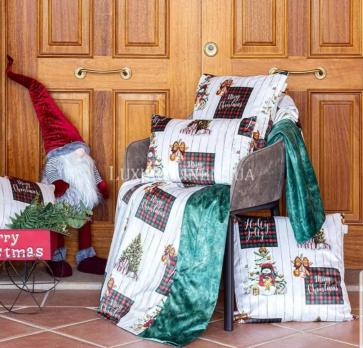 Плед NAF NAF Holly Jolly 130x170 50-UNICO
