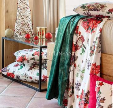 Плед NAF NAF Ribbon Xmas 130x170 50-UNICO
