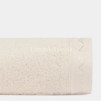 Рушник банний NAF NAF Casual великий 100x150 05-CREAM 100% бабовна, CREAM, 100x150