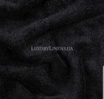Рушник банний NAF NAF Casual великий 100x150 08-BLACK 100% бабовна, Чорний, 100x150